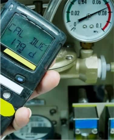 teste estanqueidade gas