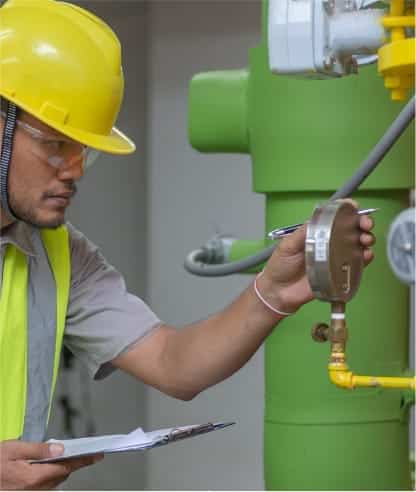teste estanqueidade gas