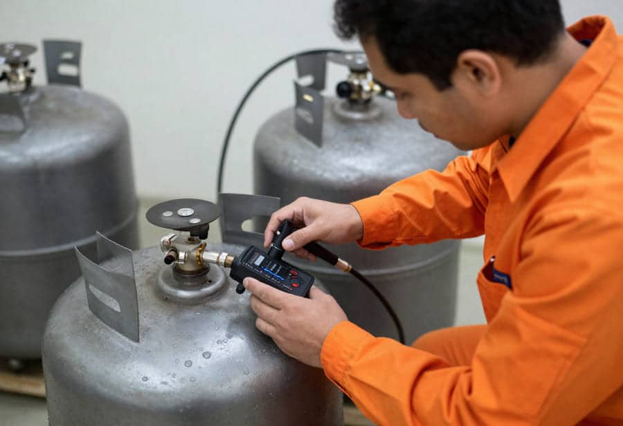 teste com laudo de estanqueidade