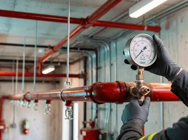frequencia teste hidrostatico sprinklers